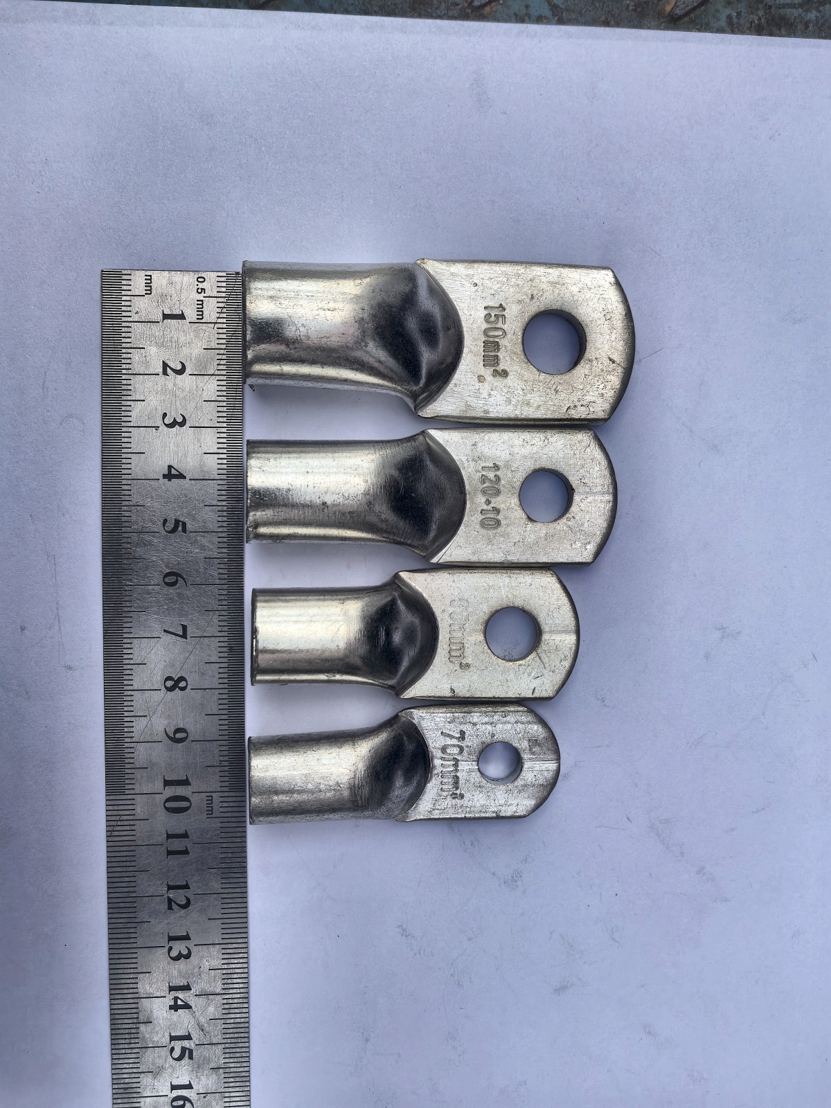 DT Type Tinned Pure Copper Cable Lug, Copper Terminal Lug for Power Distribution