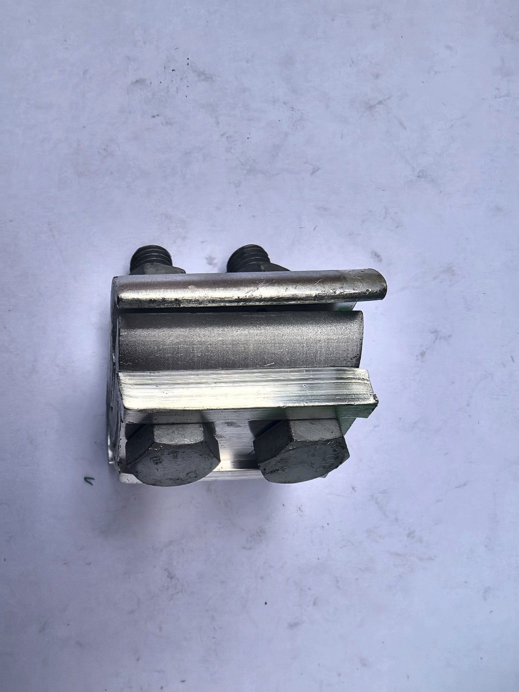 Aluminum parallel groove clamp (PG clamp), wire tap connector