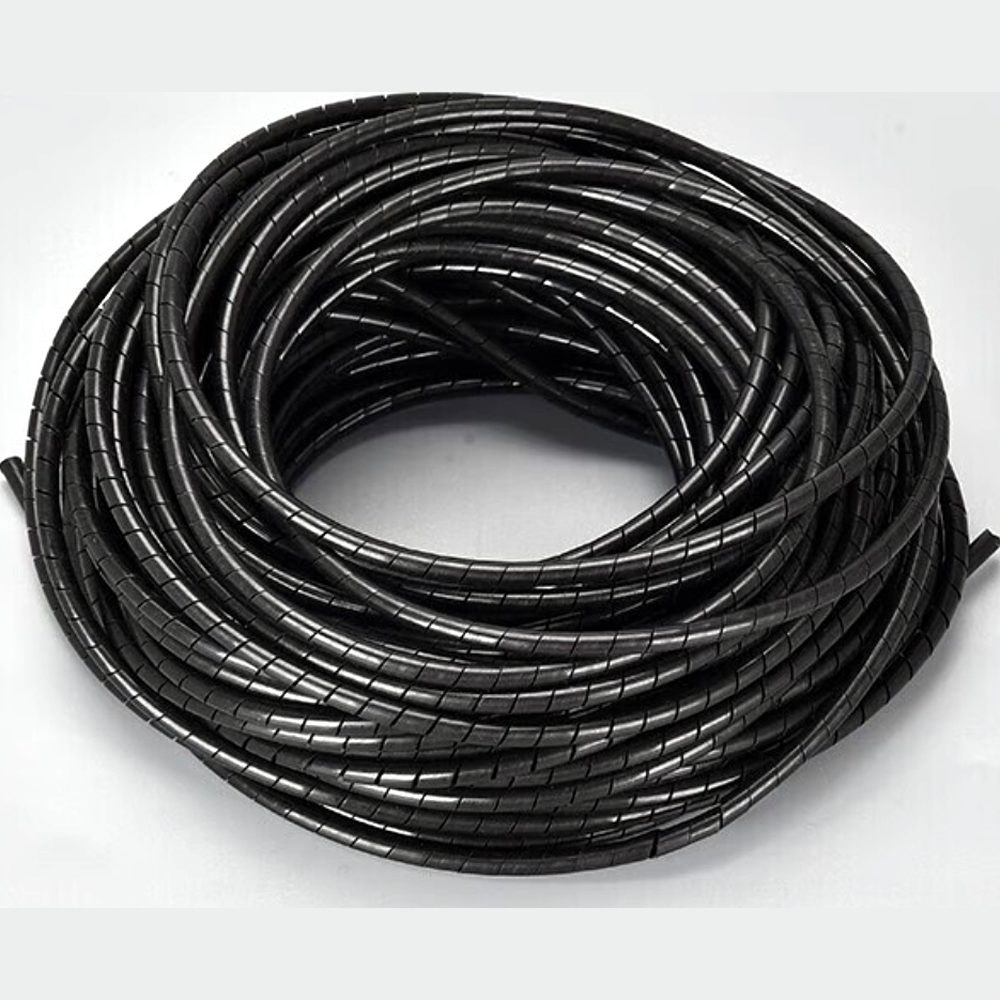PE Spiral Cable Wrap, Flexible Cable Harness Protector Sleeve