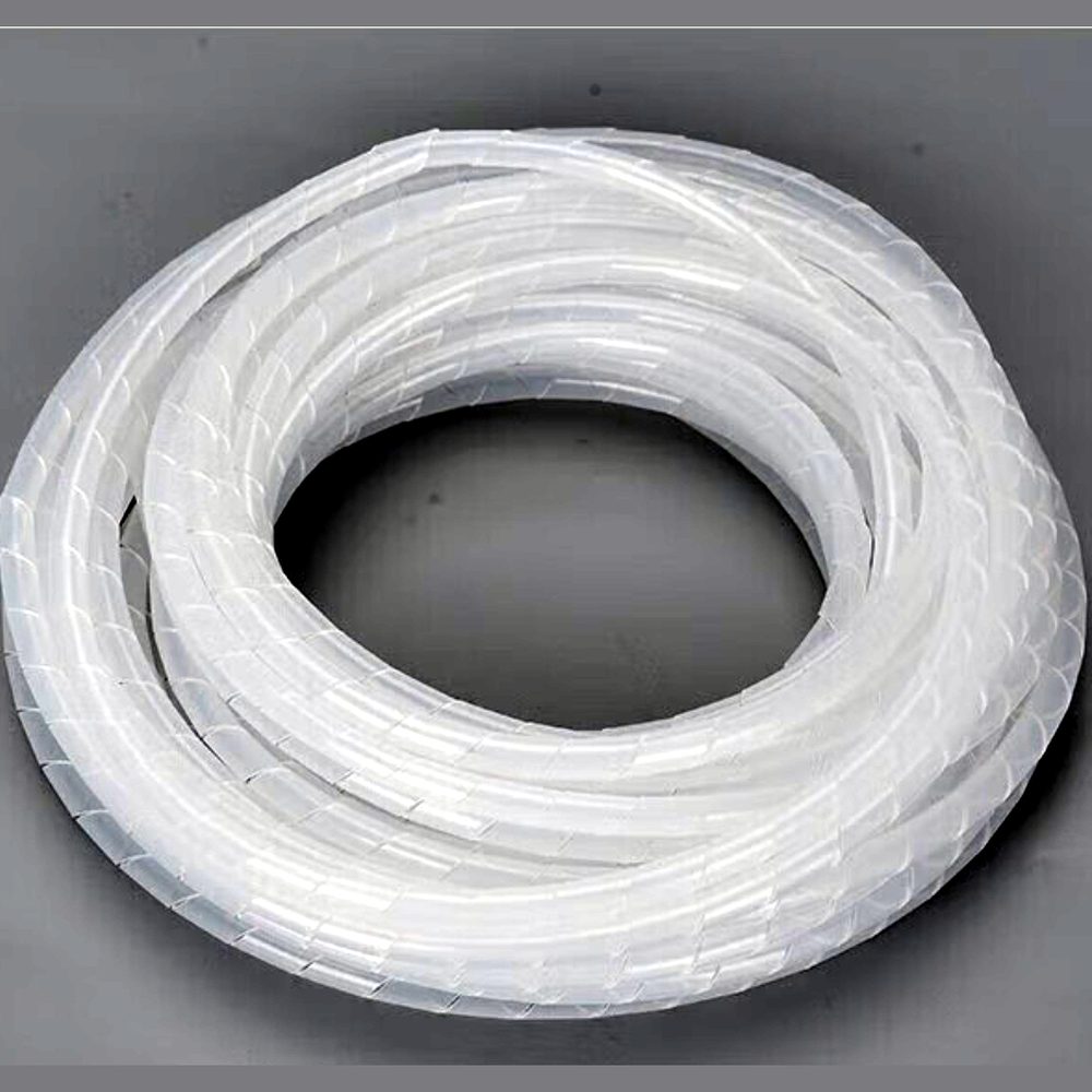 PE Spiral Cable Wrap, Flexible Cable Harness Protector Sleeve